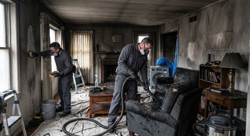 Fire Damage Cleaning in Sonoma County, CA