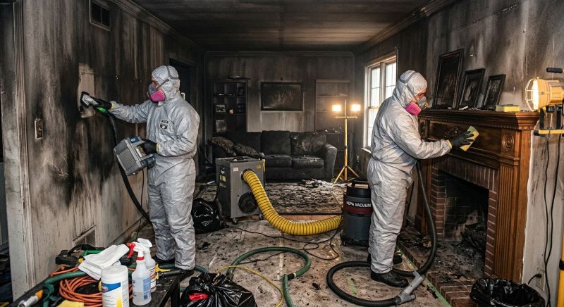 Soot Cleaning in Sonoma County, CA