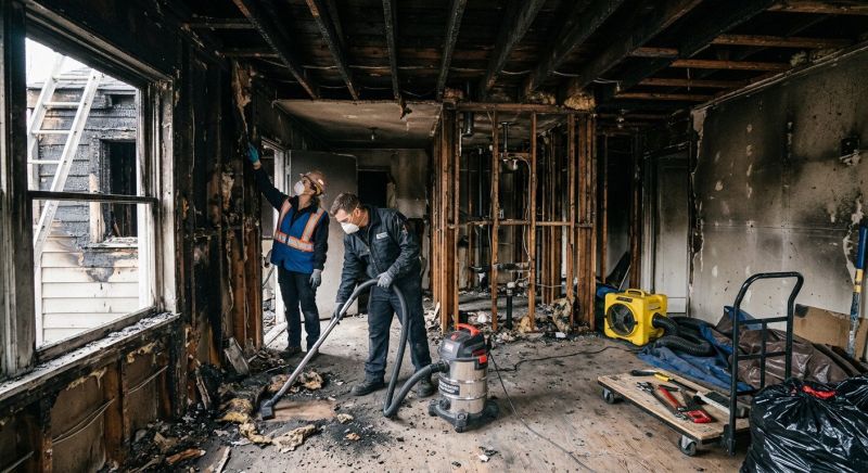 Commercial Fire Damage Repair in Sonoma County, CA