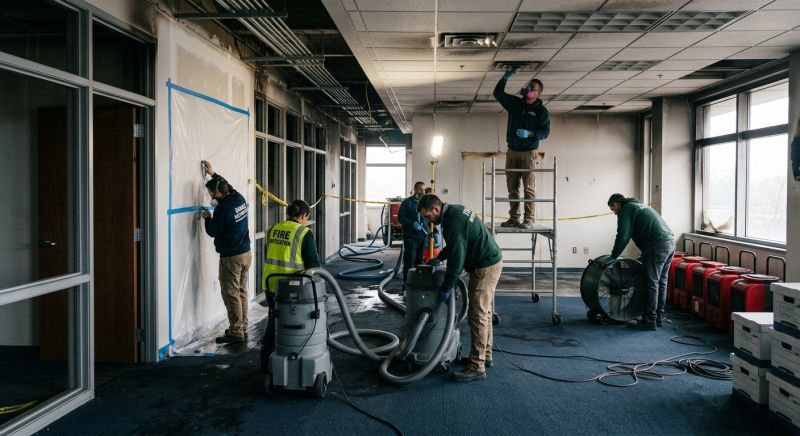 Commercial Fire Restoration in Marin County, CA