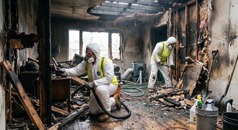 Fire Damage Cleanup in Santa Rosa, CA