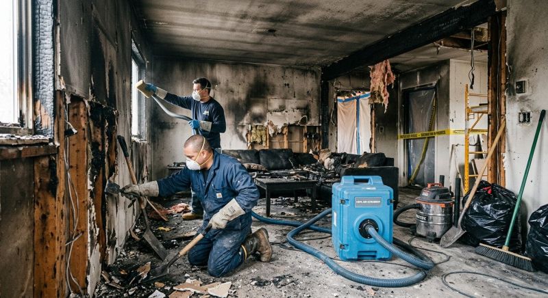 Fire Damage Cleanup in Napa, CA