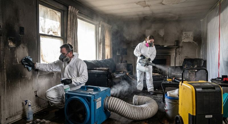 Smoke Damage Removal in Santa Rosa, CA