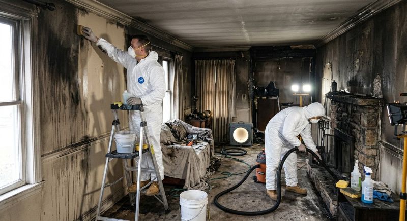 Soot Cleaning in Santa Rosa, CA