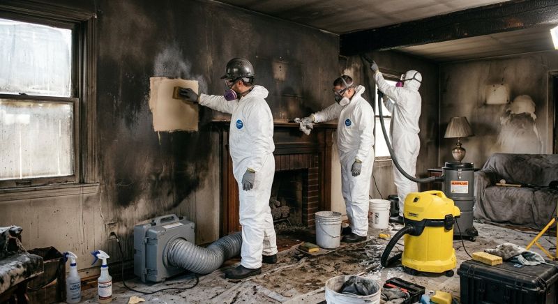 Soot Cleaning in Sonoma County, CA