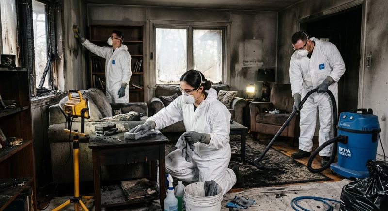 Soot Cleanup Service in Austin, TX